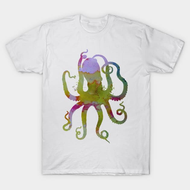 Octopus T-Shirt by TheJollyMarten